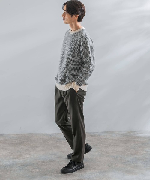 「URBAN RESEARCH ROSSO MEN」 長袖ニット X-LARGE ブラック メンズ_画像9