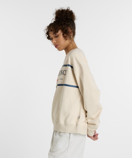 トレーナー スウェット Athletics ノーティカルロブスタークルー レディース New Balance トレーナー スウェット Athletics ノーティカル