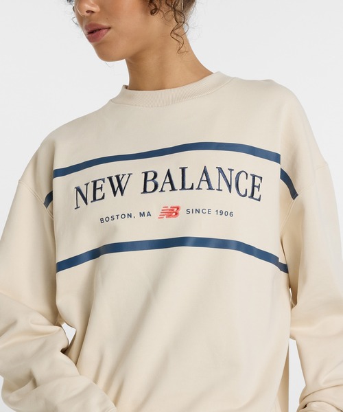 トレーナー スウェット Athletics ノーティカルロブスタークルー レディース New Balance トレーナー スウェット Athletics ノーティカル