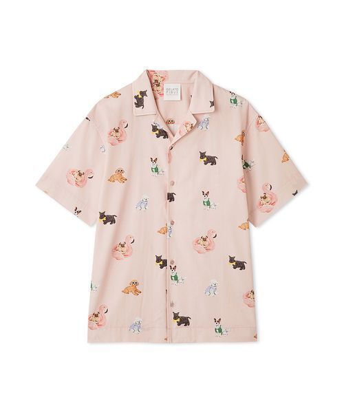 gelato pique パジャマ ルームウェア 「UNISEX」SUMMER DOG総柄