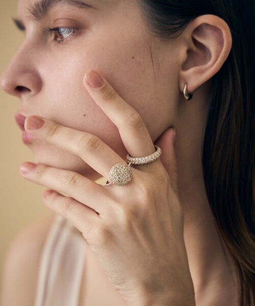 ete bijoux 指輪 リング 「トーン」 ビジュー ハロー レディース