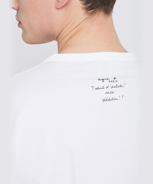 agnes b.（アニエスベー） tシャツ 半袖 オーガニックコットン