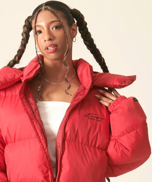 「FUBU」 中綿ブルゾン X-LARGE ブラック メンズ_画像6
