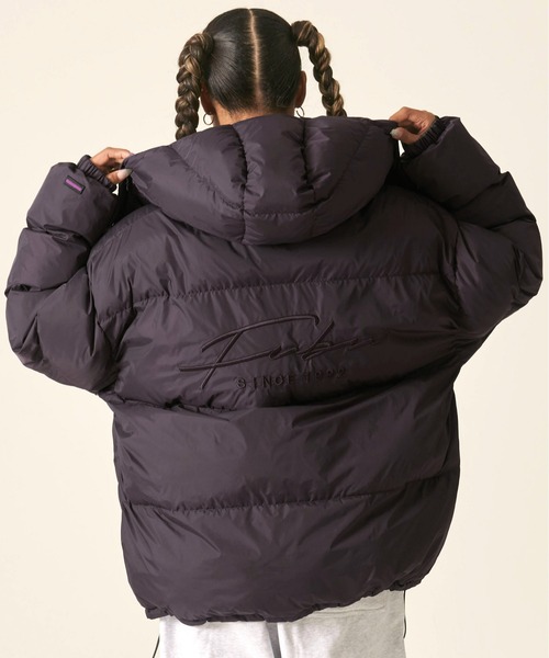 「FUBU」 中綿ブルゾン X-LARGE ブラック メンズ_画像7