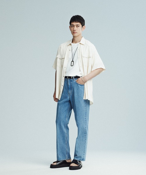 【strawberry】ADAM ET ROPE' ショートスリーブシャツ strawberry様専用】ADAM ET ROPE' ショートスリーブシャツ