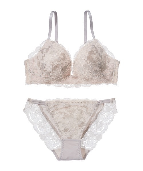 PEACH JOHN ブラジャーショーツ３点セット PEACH JOHN ブラジャー ショーツセット 「ZOZO限定ブラ