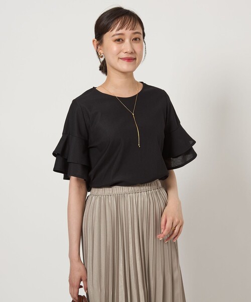green label relaxing tシャツ シルトリ ダブルフレアスリーブ