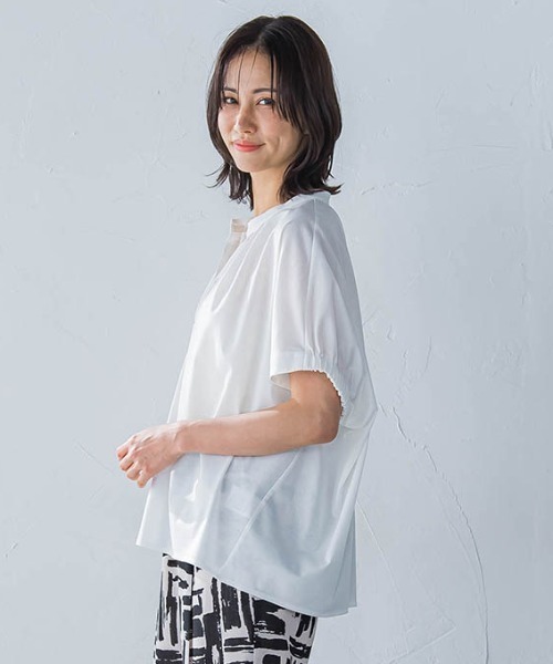 tシャツ ライクアウーヴンスキッパーカットソー「洗濯機で洗える」 レディース