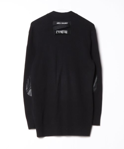 DIESEL（ディーゼル） ニットカーディガン SMALL ブラック メンズ