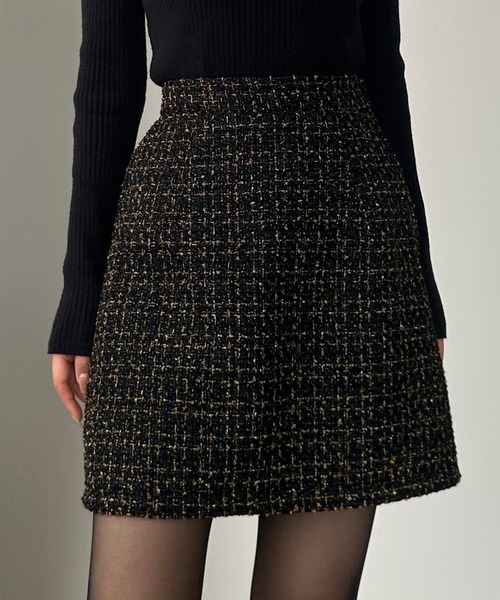 ✨美品✨CHANEL✨ツイードスカート✨ラメ✨10C✨国内正規品 ラメツイードハイウエストフレアスカート – Darich (ダーリッチ)