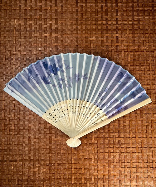 CALIFORNIA OUTFITTERS 扇子 うちわ 6C2 和柄 布扇子 21cm 兎