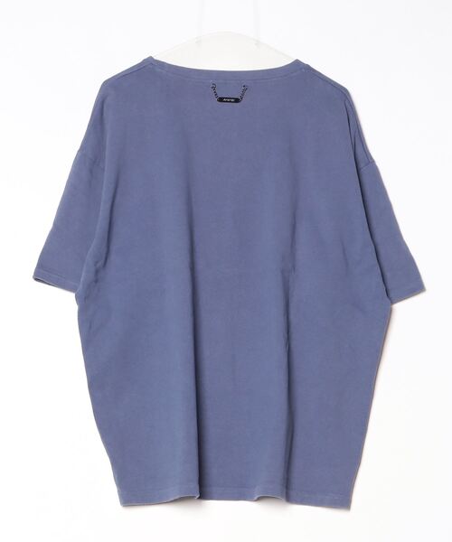 「ADRER」 半袖Tシャツ M ブルー メンズ