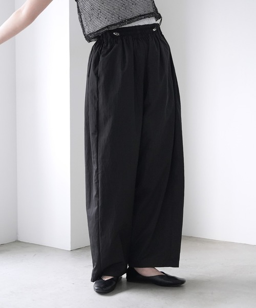 ＊本田真凜ちゃん着用＊【UNITED TOKYO】ダブルウエストコクーンパンツ UNITED TOKYO（ユナイテッドトウキョウ） パンツ 「累計3，000本販売