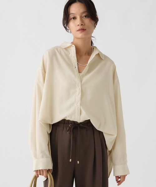Elura（エルーラ） ブラウス シャツ アイロンいらずドライシャツ