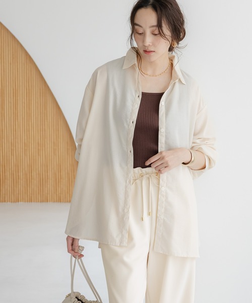 Elura（エルーラ） ブラウス シャツ アイロンいらずドライシャツ
