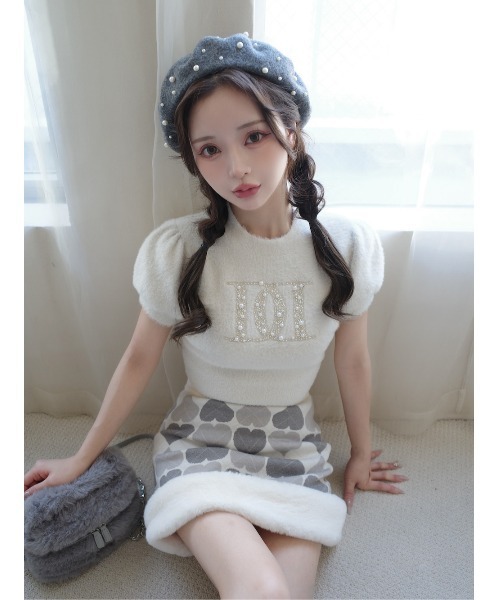 Darich♡ ファンシービーズDDロゴニットトップス♡IV♡完売品 即購入⭕️ ファンシービーズDDロゴニットトップス（ニット/セーター