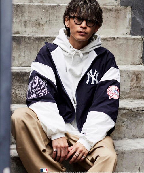 【人気】FCRB MLB ナイロンジャケット z-67540115_02-1.jpg