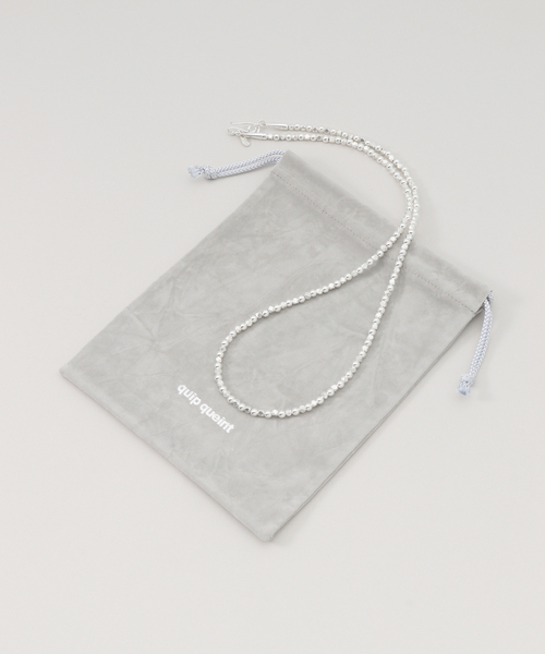 ネックレス 「quip queint/クイップ クエイント」 prism middle necklace レディースの画像