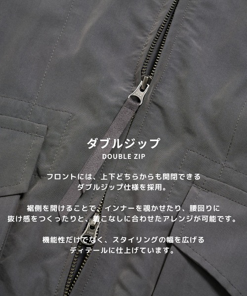 ブルゾン アウター 「昨年完売アイテム」フィブリルレーヨンフライトブルゾン メンズ