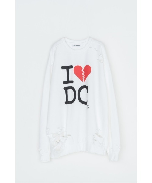 トレーナー スウェット I BROKEN HEART DAMAGE SWEAT メンズ