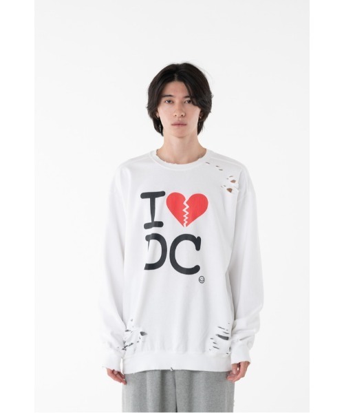 トレーナー スウェット I BROKEN HEART DAMAGE SWEAT メンズ_3