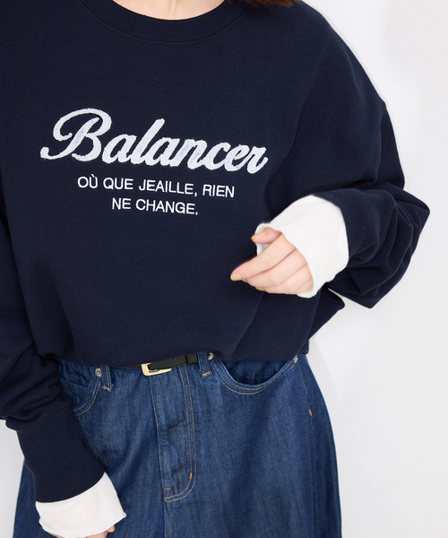 SLOBE IENA（スローブイエナ） トレーナー スウェット Balancer