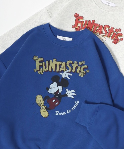 kids vintage ミッキーマウス　スウェット Disney（ディズニー） トレーナー スウェット 2025AW Disney