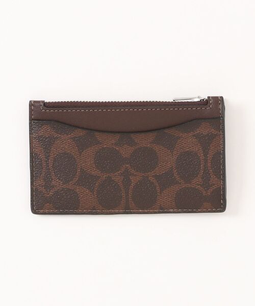 COACH（コーチ） カードケース ジップ カード ケース シグネチャー