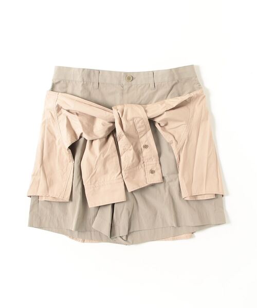 FACETASM（ファセッタズム） パンツ FACETASM SLEEVE SHORTS NAT-PT