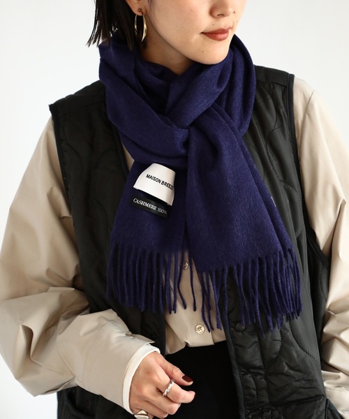 「SETUP7」 マフラー FREE キャメル レディース_画像2