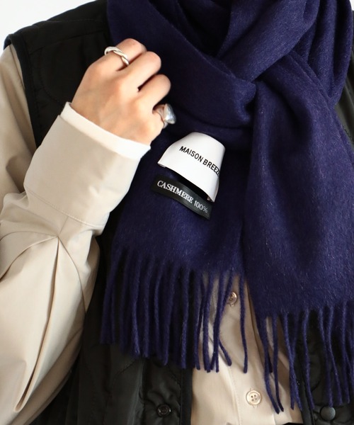 「SETUP7」 マフラー FREE キャメル レディース_画像3