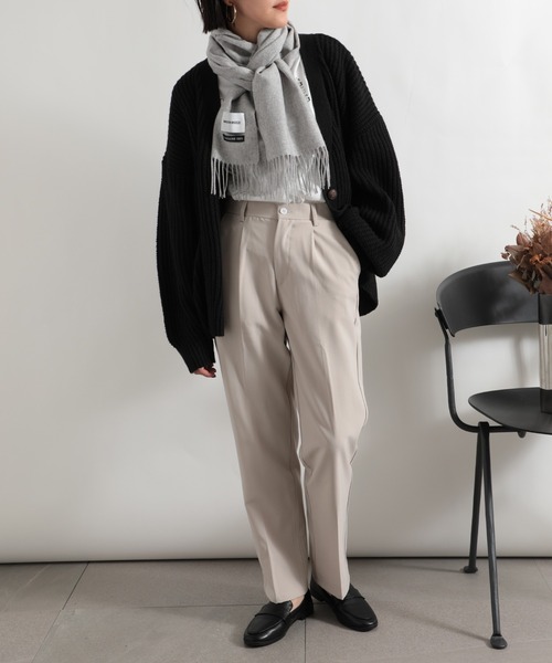 「SETUP7」 マフラー FREE キャメル レディース_画像9