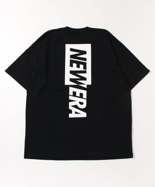 「NEW ERA」 半袖Tシャツ X-LARGE ブラック メンズ_画像2