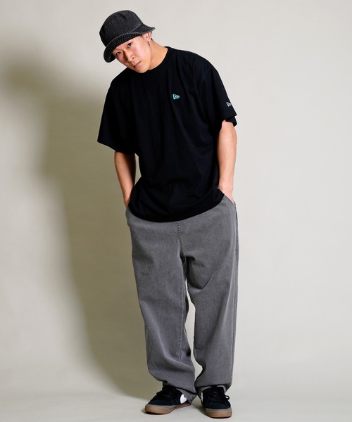 「NEW ERA」 半袖Tシャツ X-LARGE ブラック メンズ_画像6