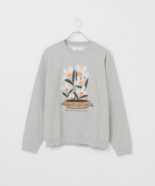 B.C STOCK（ベーセーストック） トレーナー スウェット 「PLANET OF