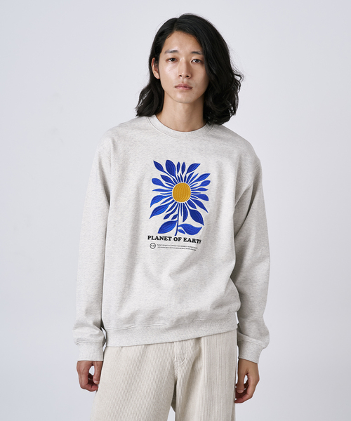 B.C STOCK（ベーセーストック） トレーナー スウェット 「PLANET OF