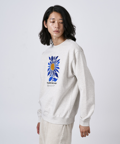 B.C STOCK（ベーセーストック） トレーナー スウェット 「PLANET OF