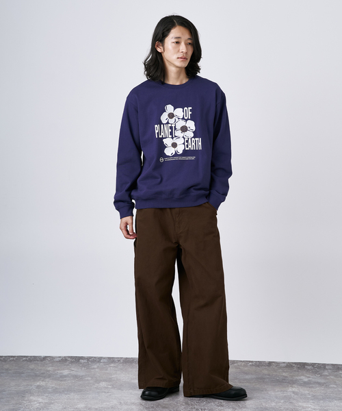 B.C STOCK（ベーセーストック） トレーナー スウェット 「PLANET OF