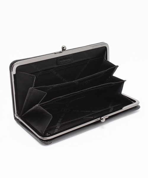 JAM HOME MADE（ジャムホームメイド） 財布 牛革 レザー がま口 ロング