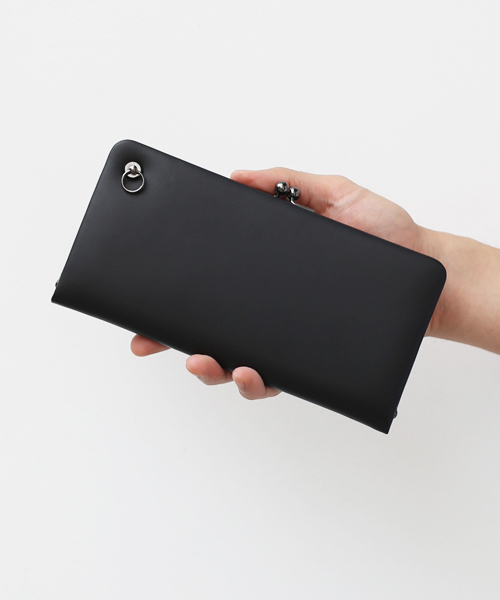 JAM HOME MADE（ジャムホームメイド） 財布 牛革 レザー がま口 ロング