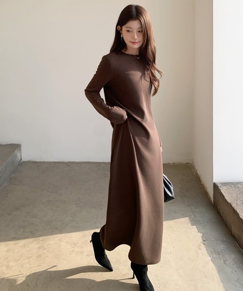 ワンピース マキシワンピース「起毛タイプ」 : ZOZOTOWN Yahoo!店