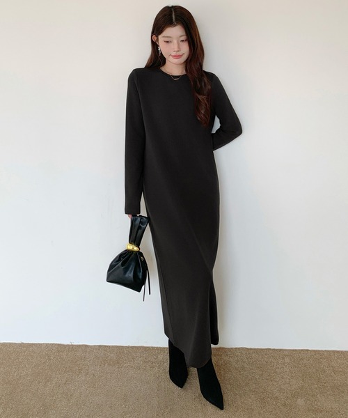 ワンピース マキシワンピース「起毛タイプ」 : ZOZOTOWN Yahoo!店