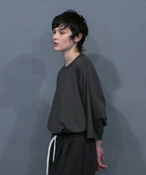 「my beautiful landlet」 半袖Tシャツ 0 モカ メンズ_画像8