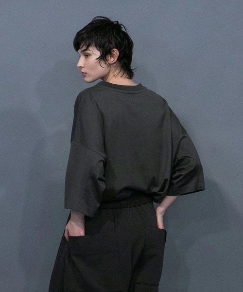 「my beautiful landlet」 半袖Tシャツ 0 モカ メンズ_画像9