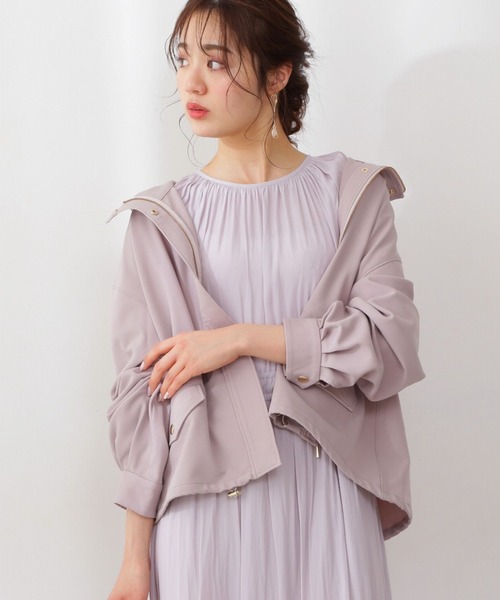 「PROPORTION BODY DRESSING」 ブルゾン SMALL ベージュ レディース_画像2