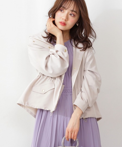 「PROPORTION BODY DRESSING」 ブルゾン SMALL ベージュ レディース_画像7