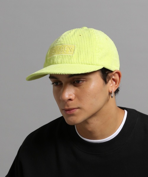 George's キャップ 帽子 メンズ コーデュロイロゴCAP メンズ