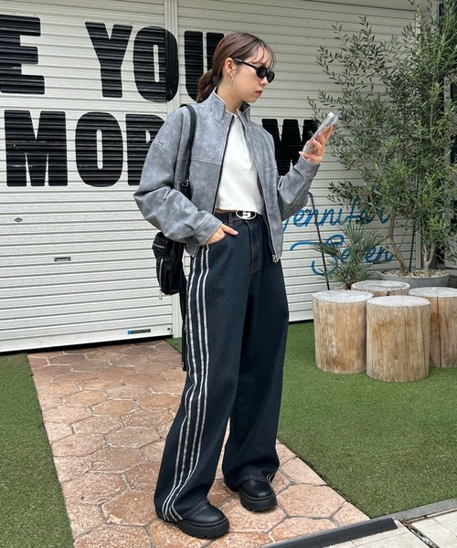 「WHO'S WHO gallery」 「sloppy」半袖Tシャツ FREE オフホワイト レディース_画像3