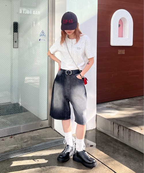 「WHO'S WHO gallery」 「sloppy」半袖Tシャツ FREE オフホワイト レディース_画像5