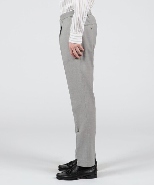 19 極美品　春秋　インコテックス　スラックス　46 グレー 19 極美品 春秋 インコテックス スラックス 46 グレー